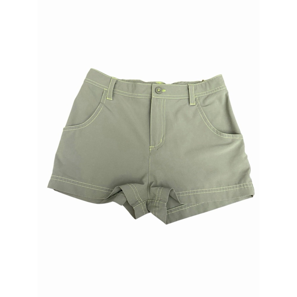 Patagonia Happy Hike Shorts Green Camping Outdoor Athletic Size Large 12 #III7-1